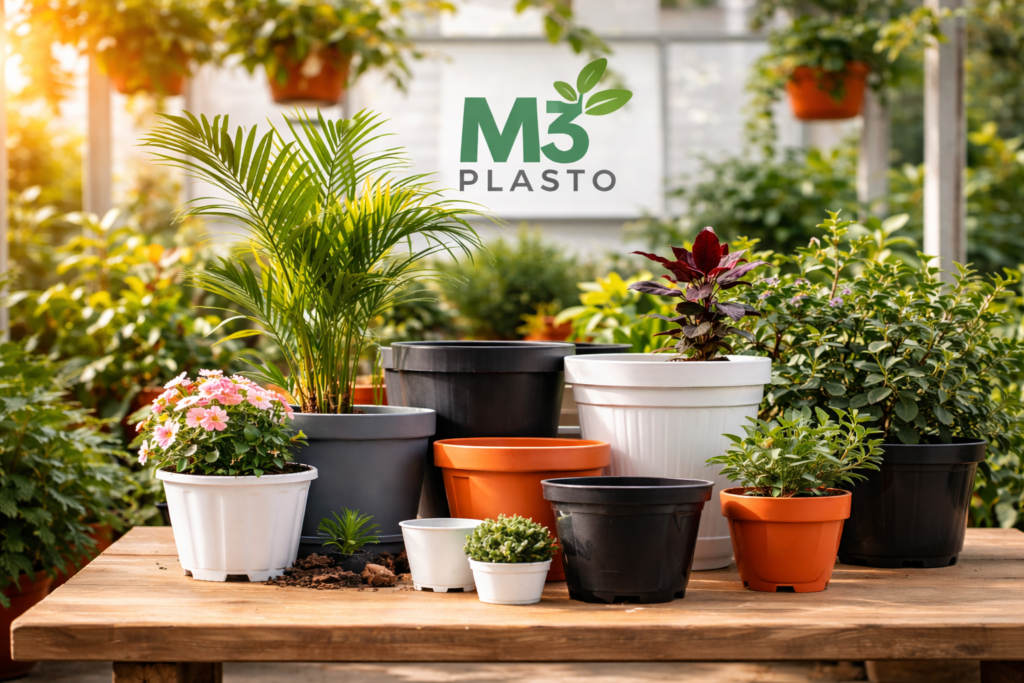 BEST plastic planter pots manufacturer IN NAGPUR