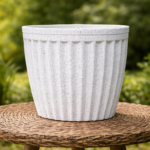 Straight Line Round Pot